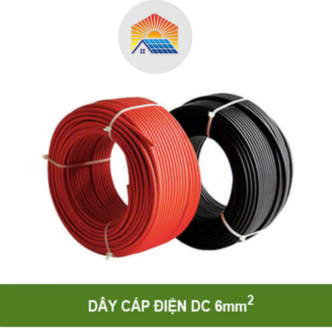 Dây cáp DC điện mặt trời 6mm2