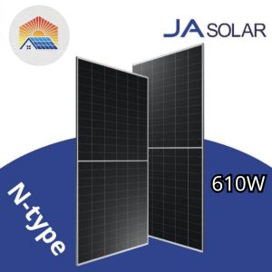 Tấm pin năng lượng mặt trời JA 610W N-type TOPCon