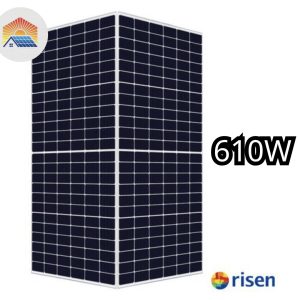 Pin mặt trời Risen 610W N-type TOPCon