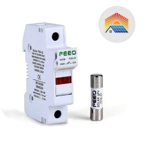 Cầu Chì DC 1000V 15/32A Điện Mặt Trời