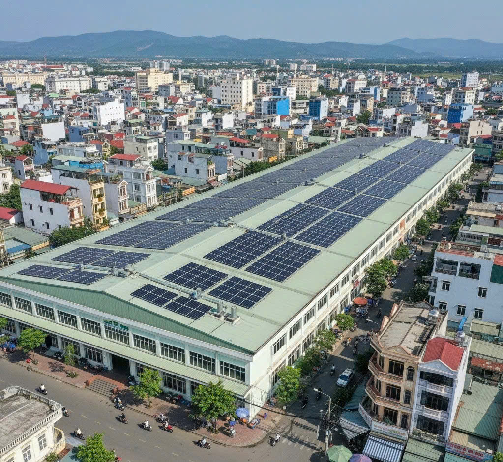 Dự Án Nhà Máy Điện Mặt Trời Áp Mái Khu Công Nghiệp Quán Toan – Hải Phòng